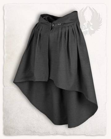 Niko Cloak Black - peleryna z kapturem