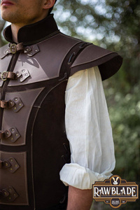 Jittu Jan Armoured Jerkin - Brown