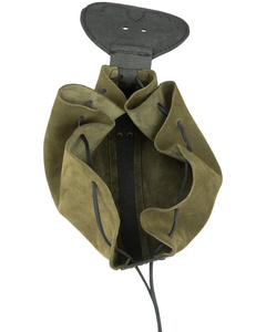 Celira belt bag - Green - skórzana kaletka