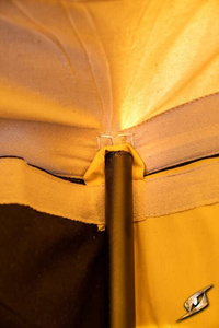 Marquee Tent - 5x8m - Epic Black/Fire Yellow