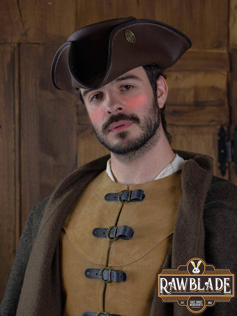 Three Doublons Tricorne - Brown