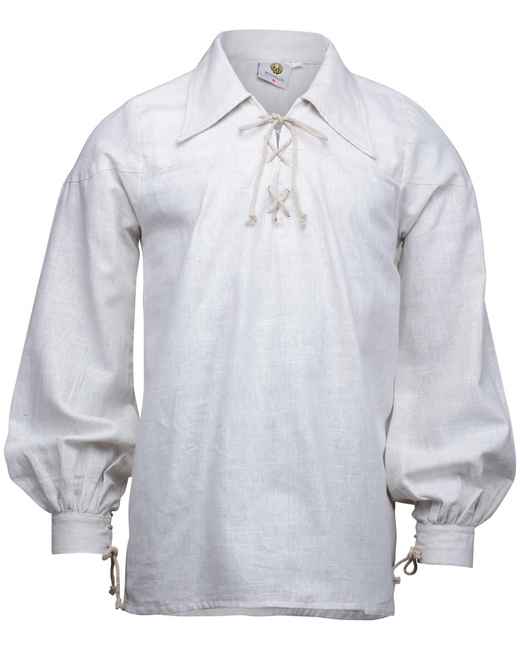 Sawyer shirt linen - White - koszula łniana