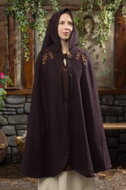Cape Aric - Wool - Brown