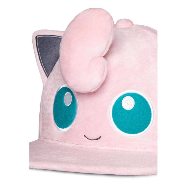 Pokémon Czapka Jigglypuff Plush Snapback Cap