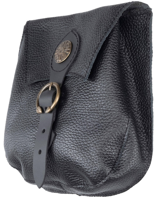 Anillo belt bag  - Black - skórzana kaletka