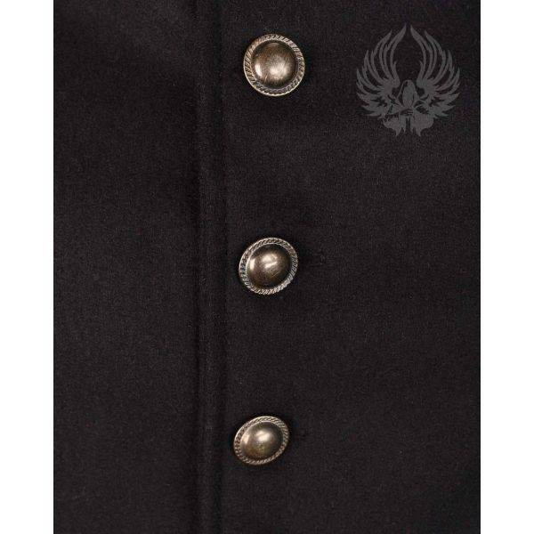 Peary Jacket Wool Black - wełniana kurtka