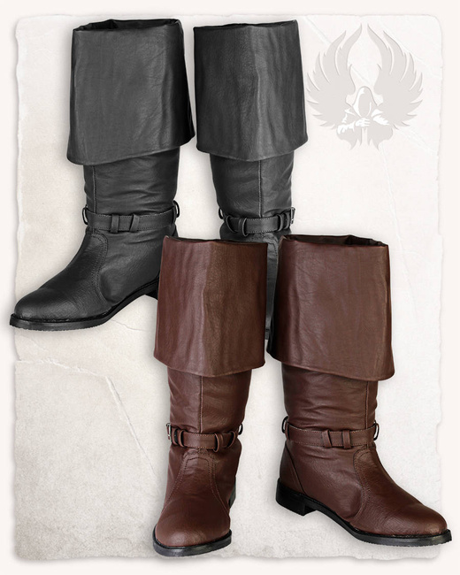 Haddock Jackboot 2nd Ed.- Brown - wojskowe kozaki