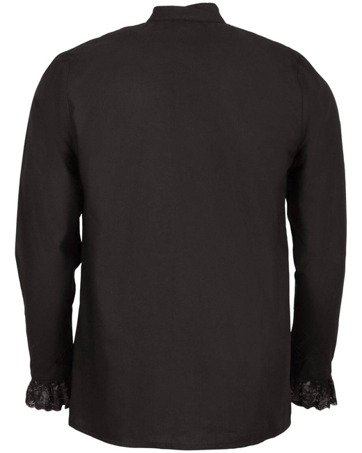 Viscardi shirt - Black - koszula w gotyckim stylu