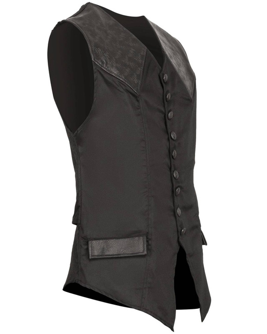 Darovin Vest - Black - twillowa kamizelka