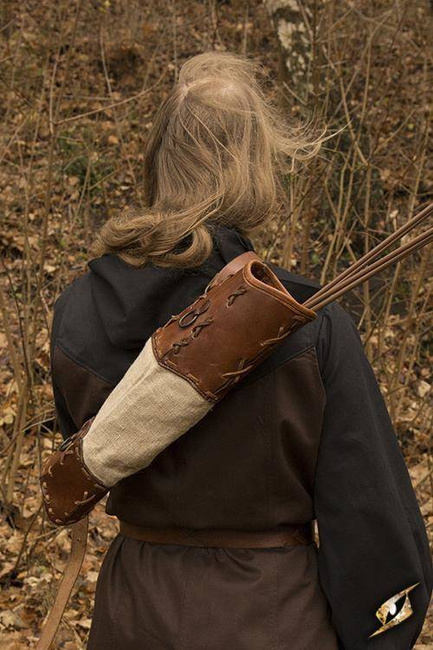 Wildling Quiver Brown - Kołczan do strzał larpowych