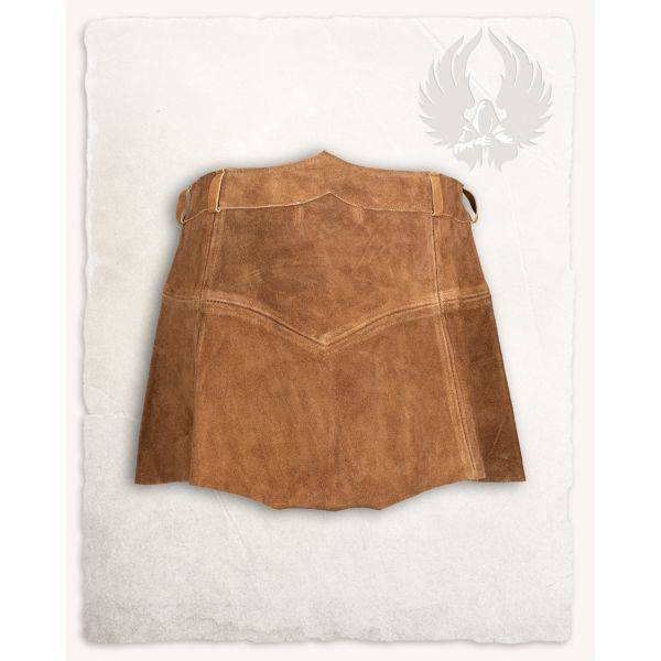 Nuala Skirt Suede Light Brown - zamszowa spódnica