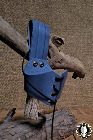 New Blood Horn Holder - Blue