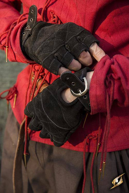 Celtic Gloves Suede - Epic Black