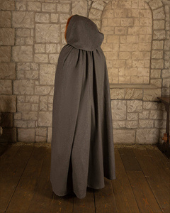 Harun Cloak Wool Olive - wełniana opończa