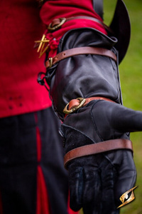 Landsknecht Vambraces - Epic Dark - ręce landsknechta