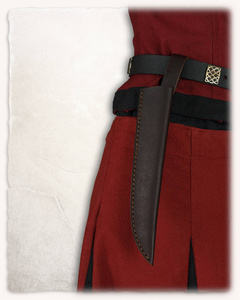 Vera Knife With Bone Handle - nóż z pochwą