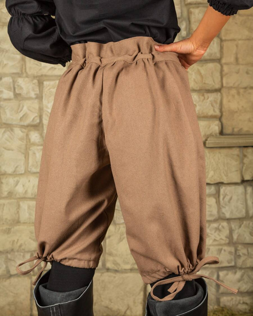 Tilly Trousers Premium Canvas Sand - płócienne krótkie spodnie