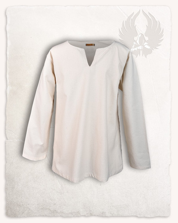 Rurik shirt - Cream - koszula bawełniana