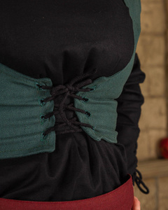Annabelle Bodice Green - kamizelka gorsetowa