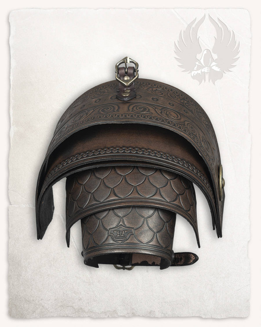 Gawain Spaulders - Brown