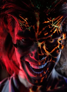 Aqua make-up Neon Yellow Flash 137 - farba do ciała