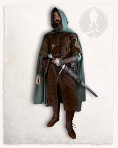 Aaron Cloak Canvas Green - płócienna opończa