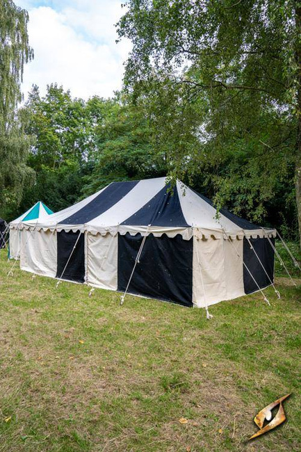 Marquee Tent - 5x8m - Natural/Epic Black