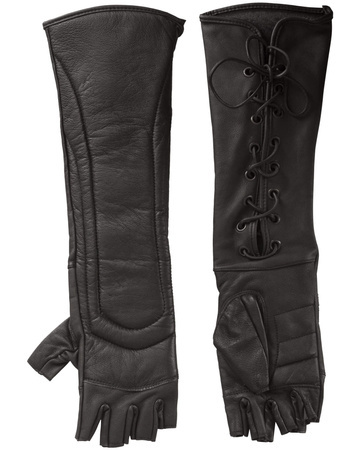 Gillian gloves - Black - rękawice