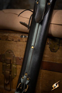 Adjustable Scabbard Black Faux Leather 97 cm - regulowana pochwa