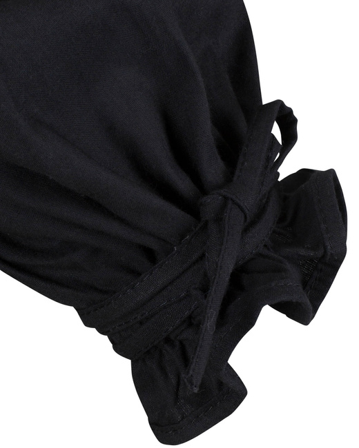 Bastian Shirt Cotton Black - koszula średniowieczna