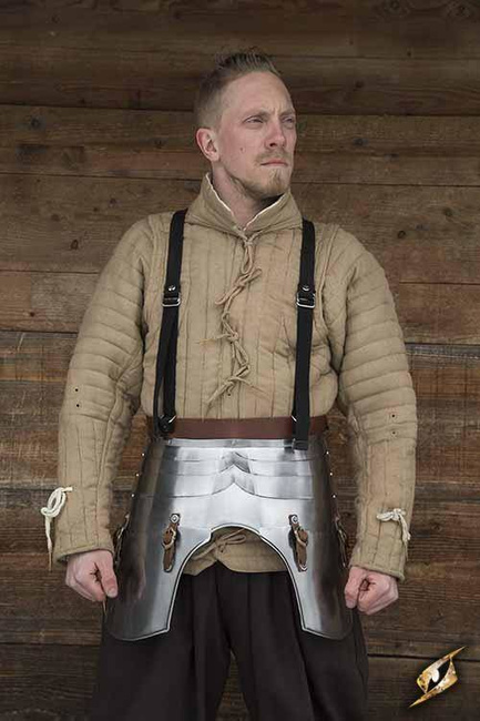 Faulds and Tassets - Polished Steel