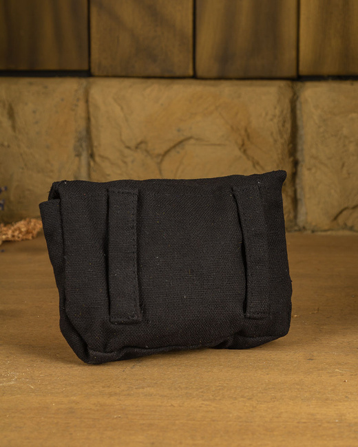 Borchard Beltbag Canvas Large Black - duża kaletka