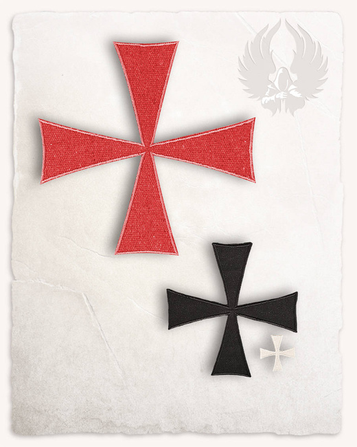 Templar Cross Patch - Green