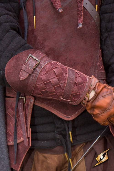 Ranger Bracers - Suede - Brown