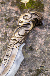 Eldarian Dagger - Gold - 16 cm