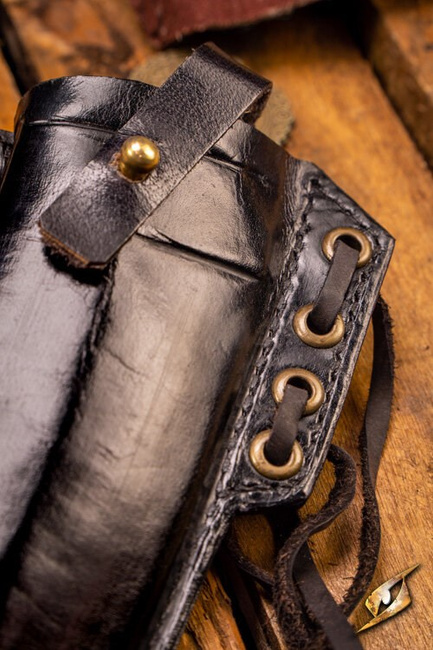 Ranger Knife & Scabbard - Left - Black