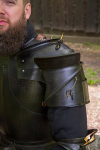 Milanese Pauldrons - Epic Dark