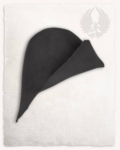 Bruno Felthat Grey - czapka średniowieczna, kapelusz filcowy