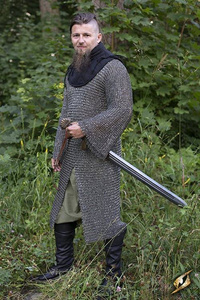Chainmail - Long Sleeved Steel - Riveted