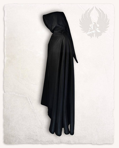 Gora Cape Wool Black - wełniany płaszcz, opończa