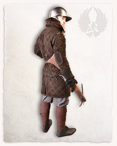 Arthur Gambeson Set Suede brown 