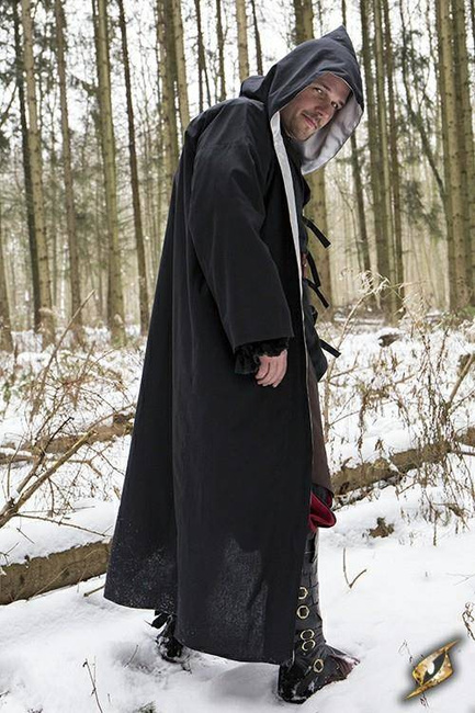 Magician Robe - Black/Silver