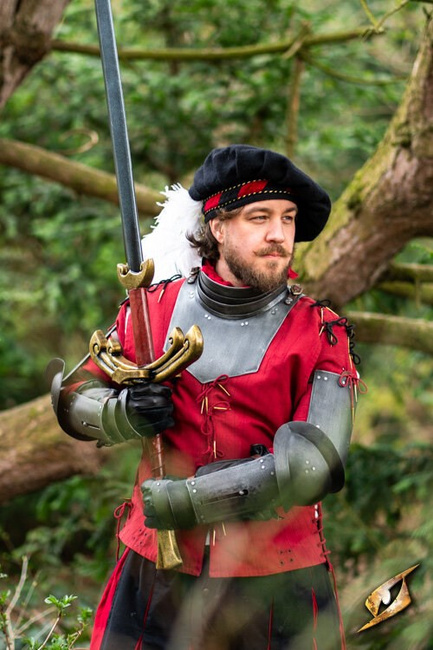 Landsknecht Gorget - Epic Dark - obojczyk landsknechta