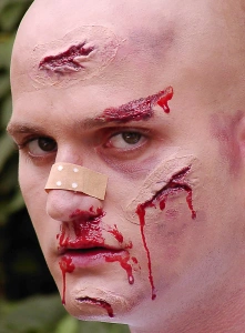 3 latex wounds - sztuczne rany