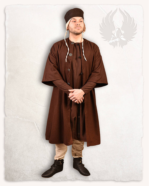 Felted Cap Brown - filcowa czapka