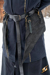 Shadow Armour Tassets - Suede - Black - One Size