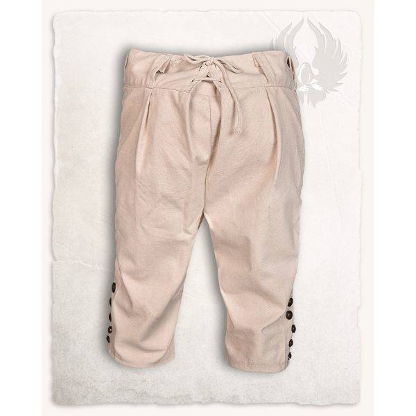 Franklin Shorts Cream - płócienne spodnie