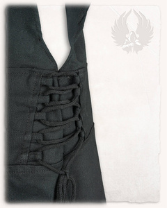 Elyona Tunic Canvas Black - płócienna tunika