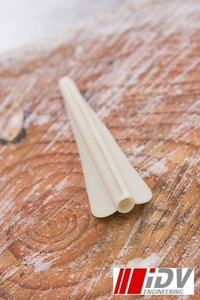 Fletching - White/Night Glow - lotki do strzał  larpowych IDV