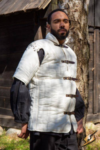 Gambeson Warrior Short Sleeves - Natural